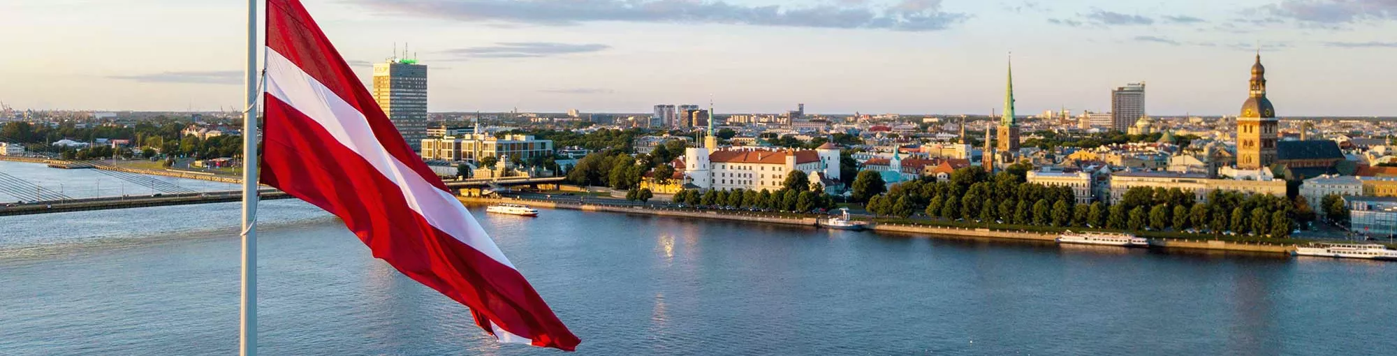 Latvia skyline